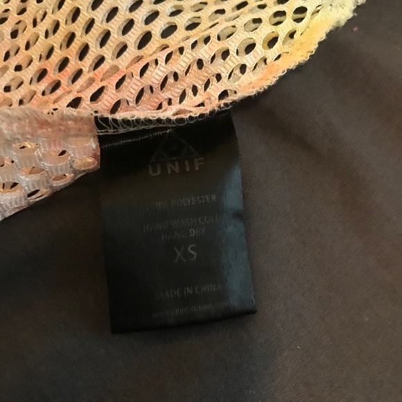 UNIF Relapse Tie Dye Mesh T-Shirt - Picture 5 of 11